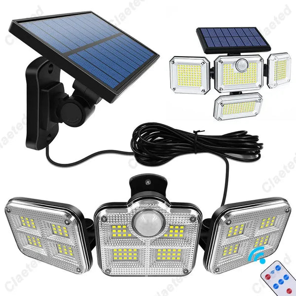 Luz Solar Ajustable para Exteriores