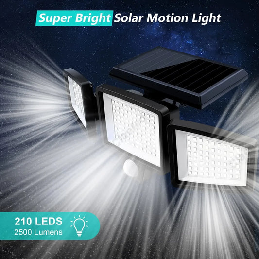 Luz Solar Ajustable para Exteriores