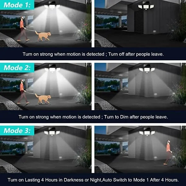 Luz Solar Ajustable para Exteriores